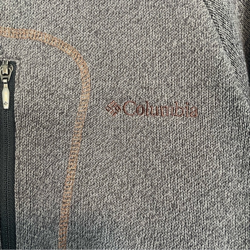Vintage Columbia Men’s Fleece zip jacket - Picture 4 of 10
